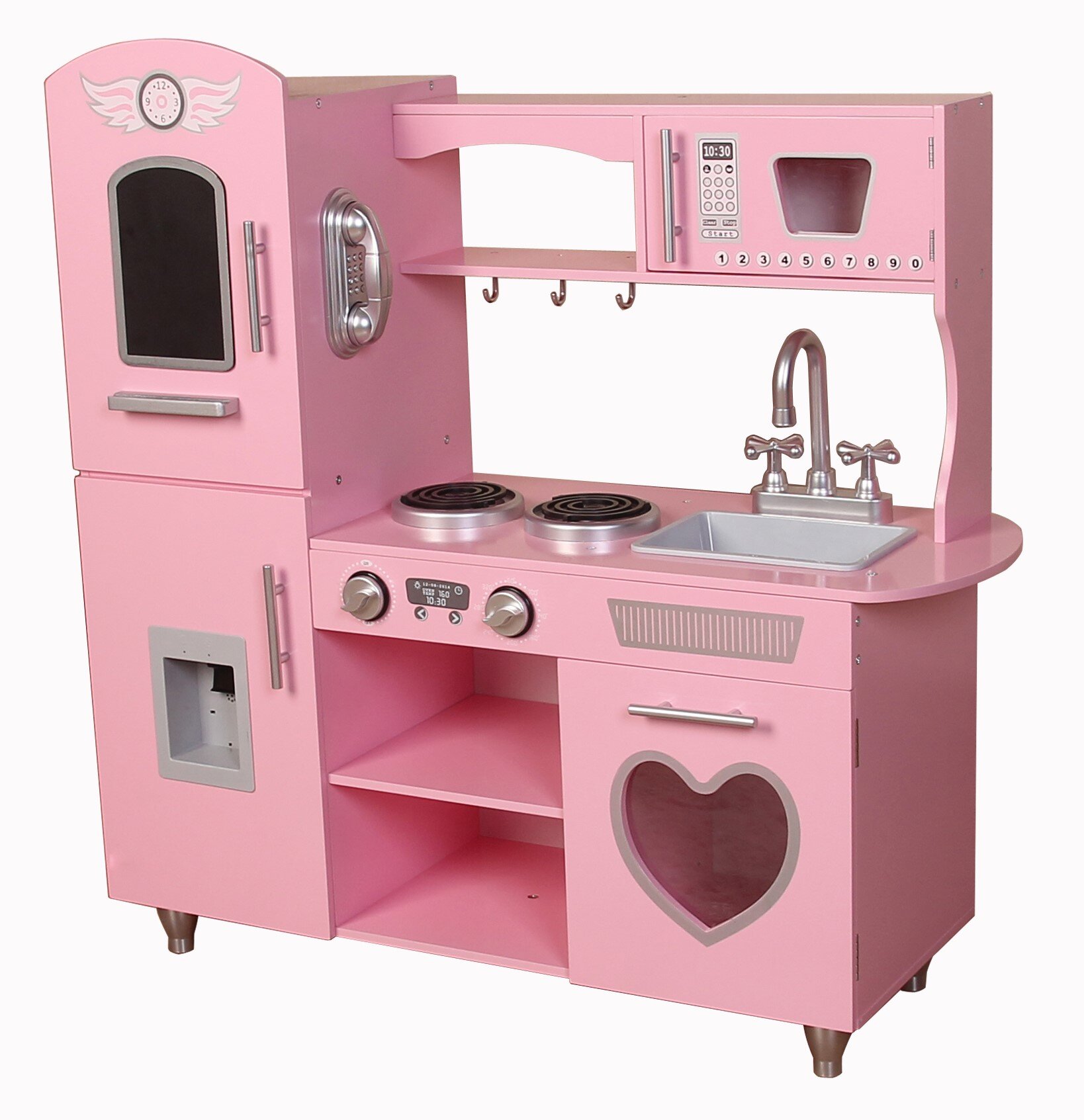 Pink Hearts Chef%2527s Kitchen Set 